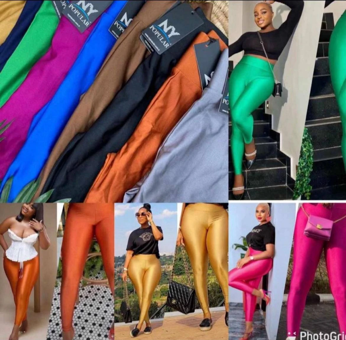 Stylish High-waisted Slim Black Leggings, Slim Casual Gloss Stretchy Tight Leggi