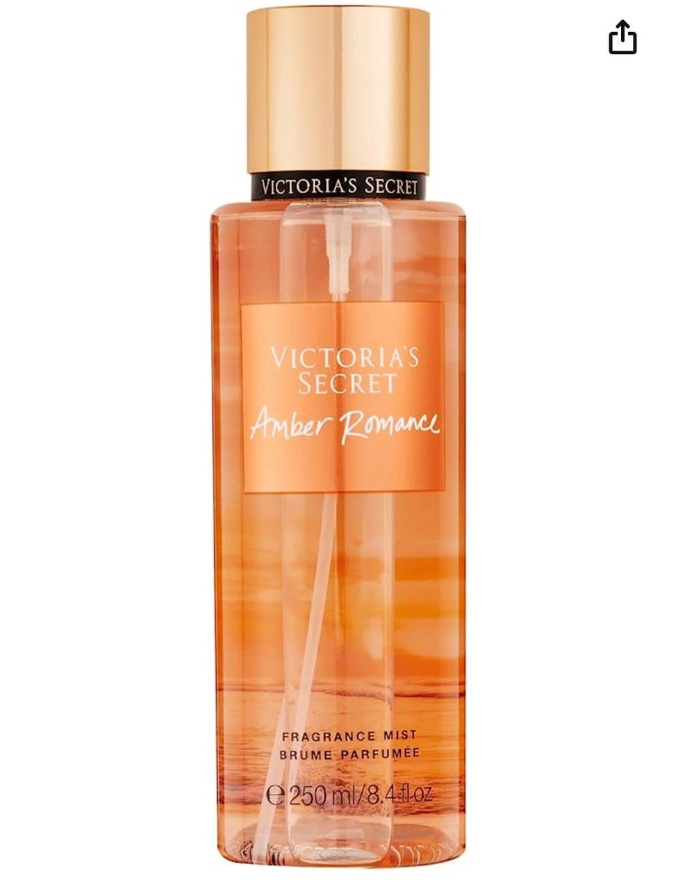Victoria's Secret Amber Romance Body Mist, Body Spray for Women (8.4 oz)