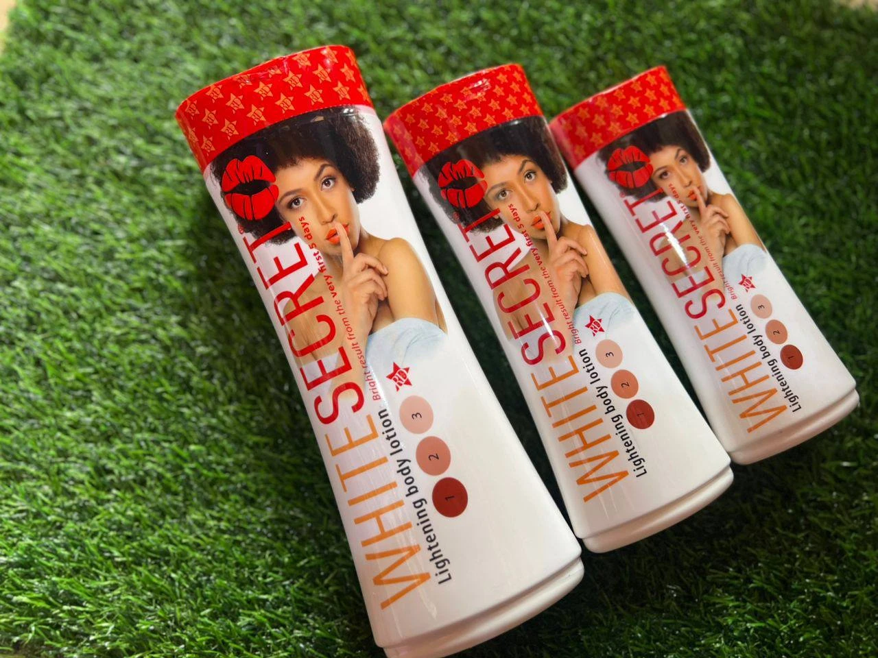 White Secret Lightening Body Lotion.