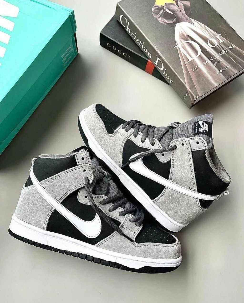 Nike Dunk High “Grey” – Premium High-Top Streetwear Shoes