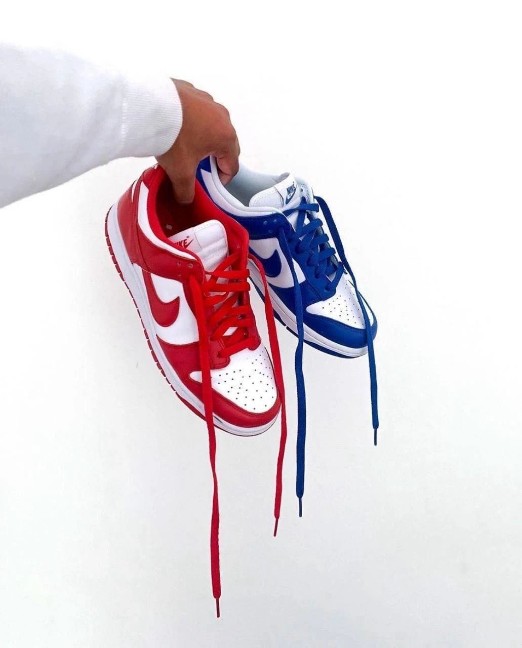 Nike Dunk Low Two-Tone – Iconic Color Block Streetwear Shoes