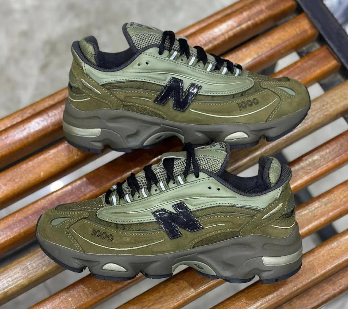 New Balance 1000 “Cordura Pack – Olive” – Durable Lifestyle Sneakers