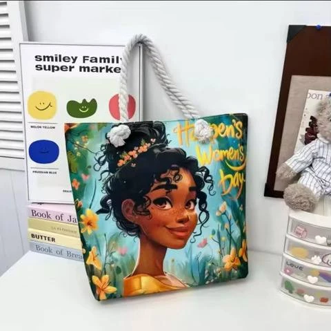 Art Muse Ladies Tote Bag – Stylish Printed Carry Bag